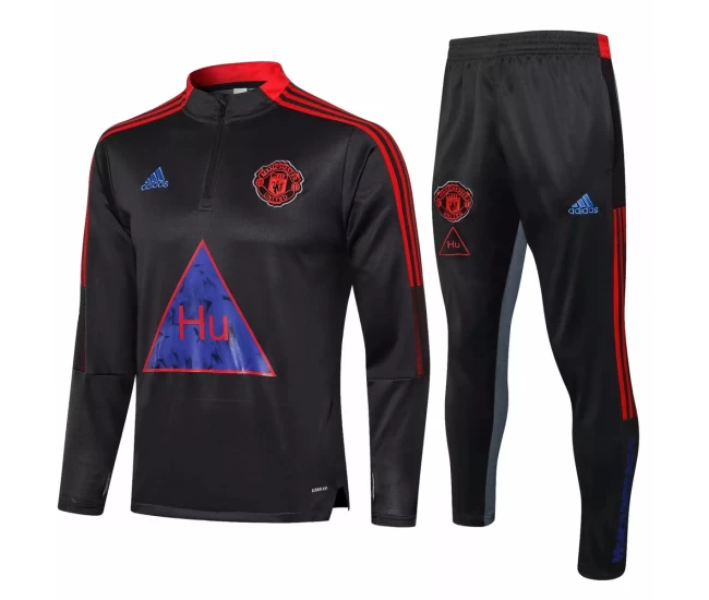Manchester United Human Race Training Football Tracksuit 2021-22